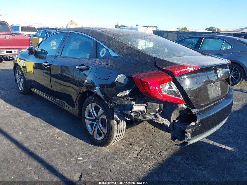 Vin: 19xfc2f50ge241347, lot: 46552068, honda civic lx 20163
