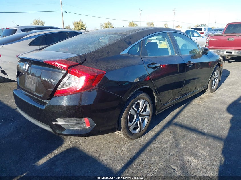 Vin: 19xfc2f50ge241347, lot: 46552068, honda civic lx 20164