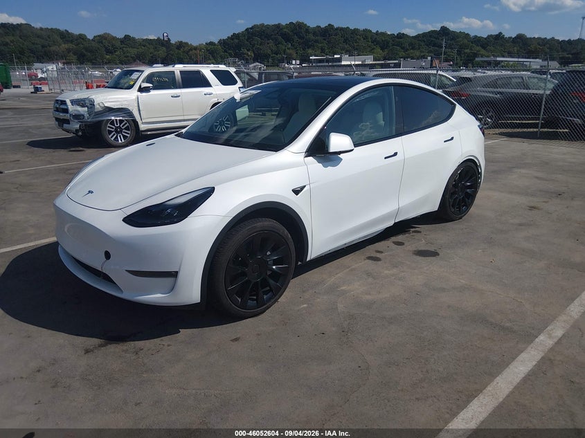 Vin: 7saygaee1pf798760, lot: 46552125, tesla model y awd/long range dual motor all-wheel drive 20232