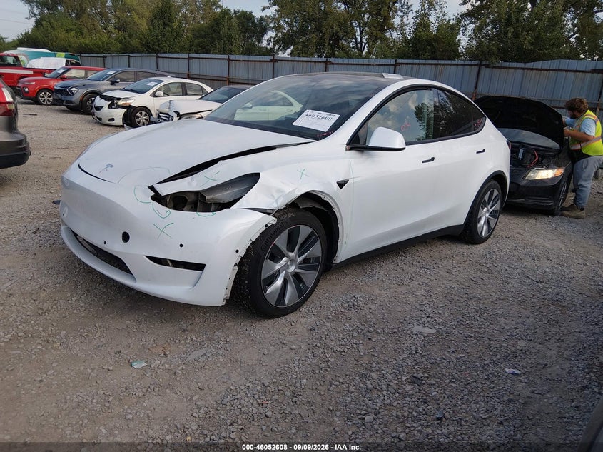 Vin: 5yjygdee7mf074467, lot: 46552129, tesla model y long range dual motor all-wheel drive 20212