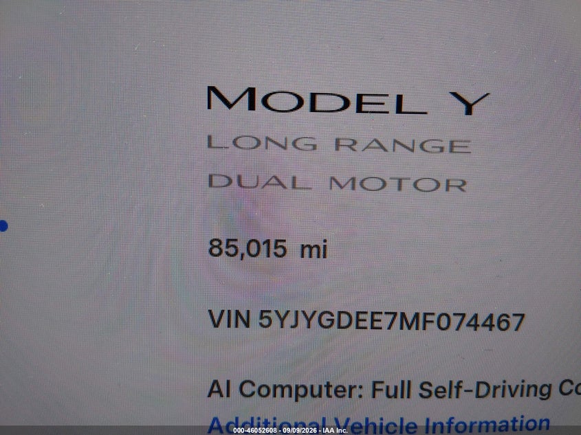 TESLA MODEL Y - zdjęcie 7