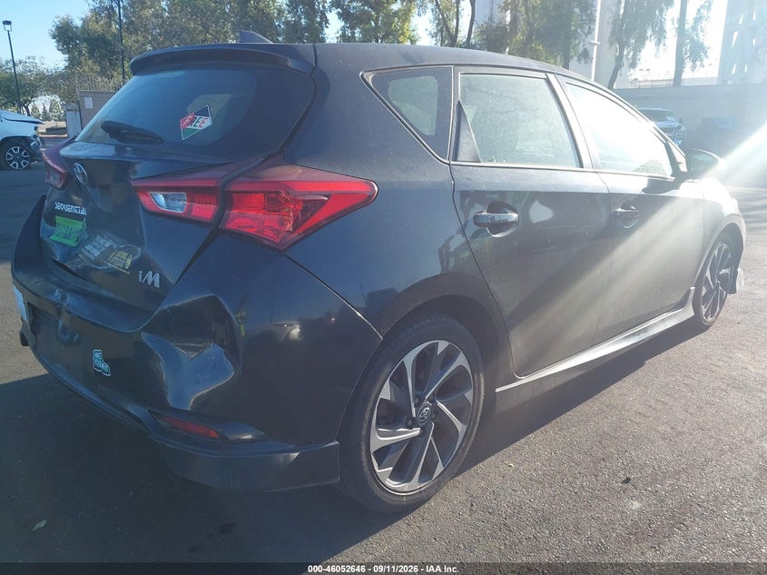 Vin: jtnkarje6jj561203, lot: 46552167, toyota corolla im 20184