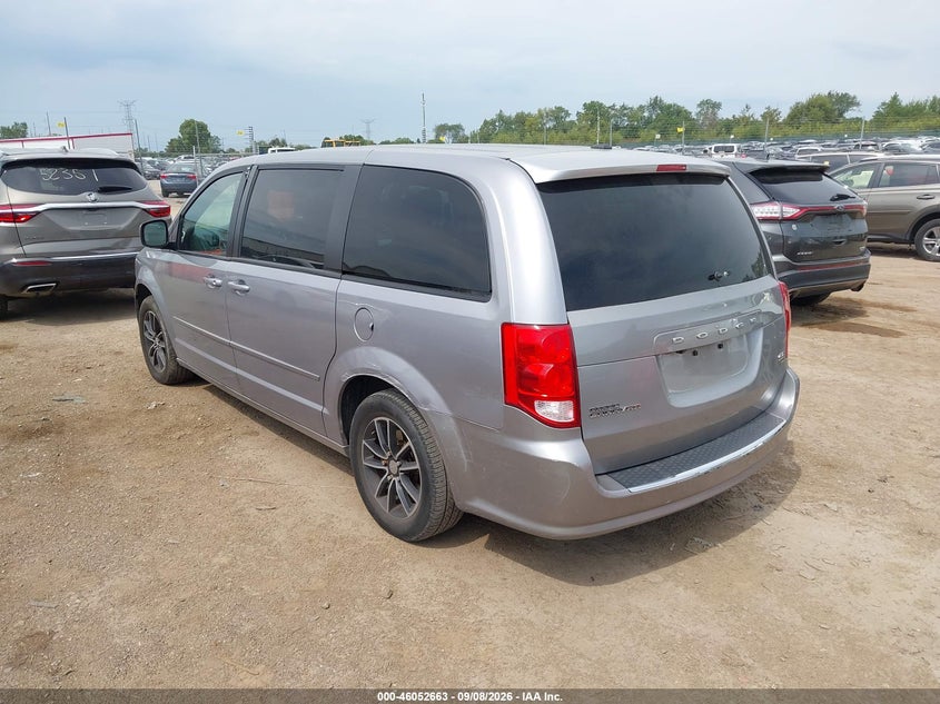 Vin: 2c4rdgeg1hr691423, lot: 46552184, dodge grand caravan gt 20173