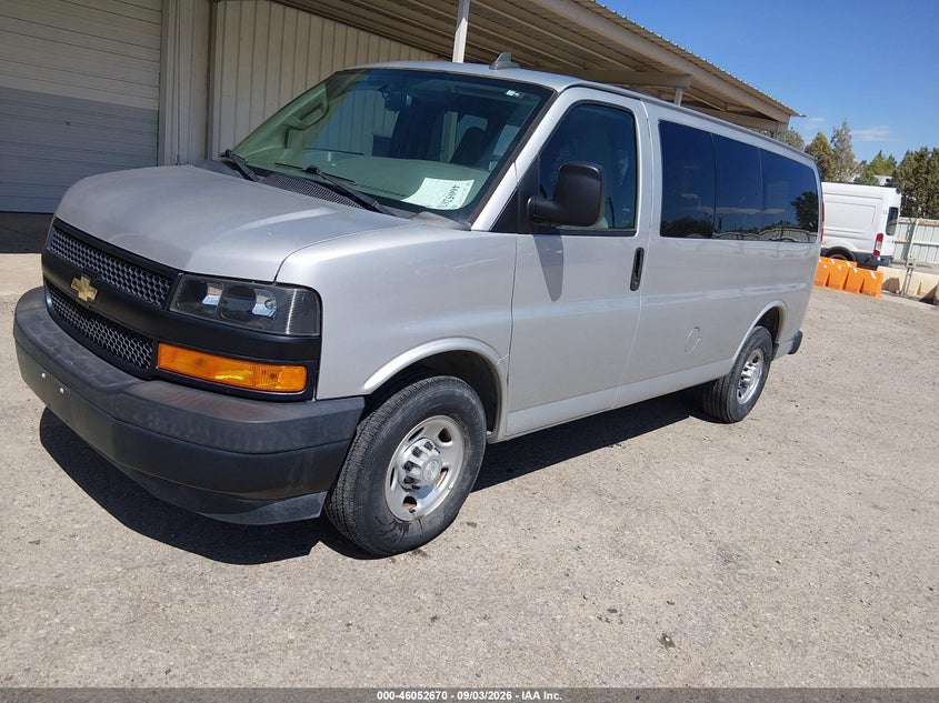 CHEVROLET EXPRESS 2500 2018 VIN 1GAWGEFG3J1273204
