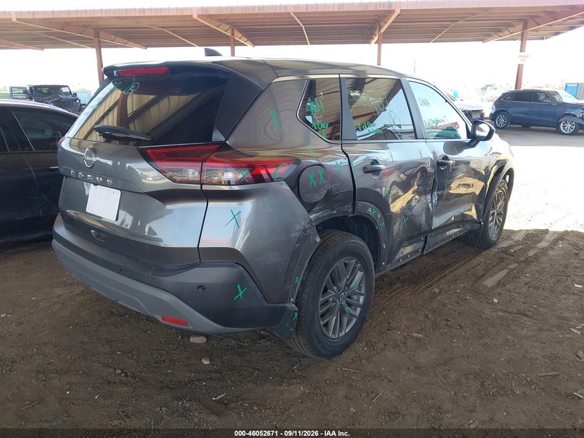 Vin: 5n1bt3aa8pc939359, lot: 46552192, nissan rogue s fwd 20234