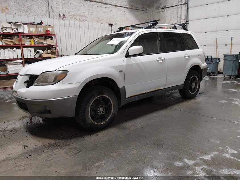 2004 Mitsubishi Outlander Xls, Normal Wear & Tear, IAAI, VIN JA4LZ41F64U054425 — photo 2