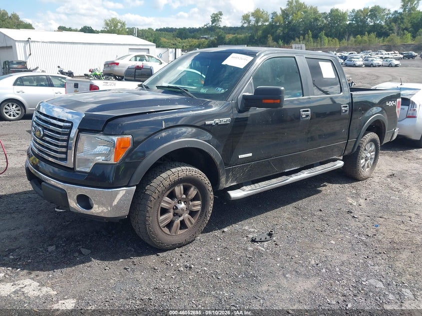 Vin: 1ftfw1et1ckd91895, lot: 46552216, ford f-150 xlt 20122