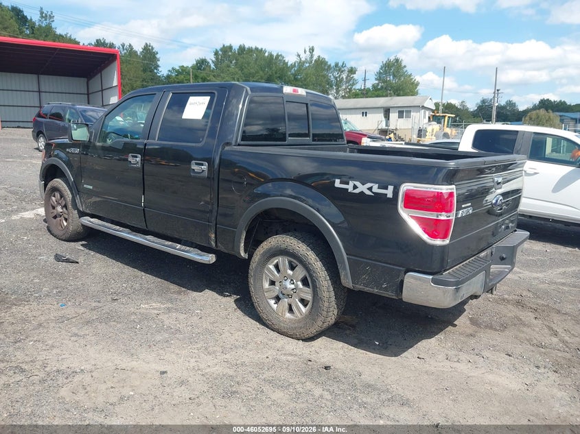 Vin: 1ftfw1et1ckd91895, lot: 46552216, ford f-150 xlt 20123