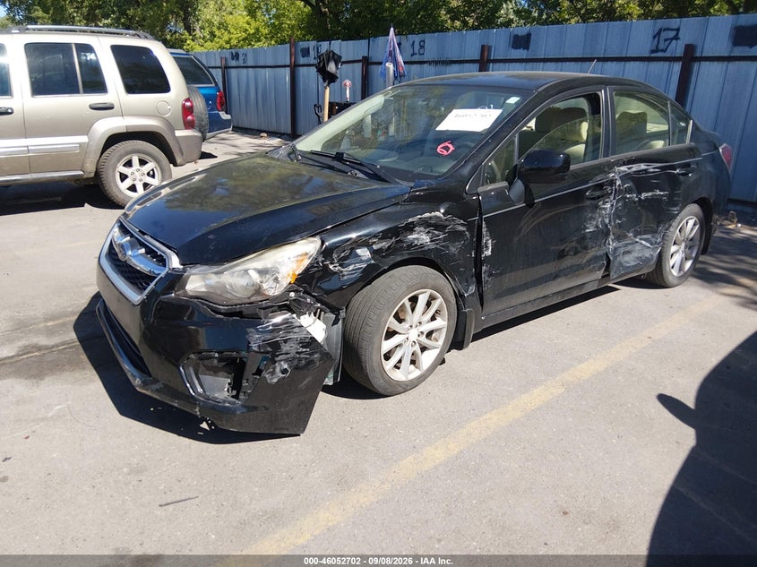2014 Subaru Impreza, Левый бок, IAAI, VIN JF1GJAC62EH010822 — фото 2