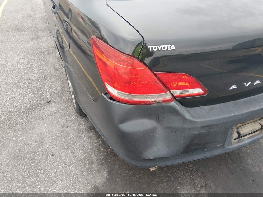 TOYOTA AVALON 2005 VIN 4T1BK36B25U020436