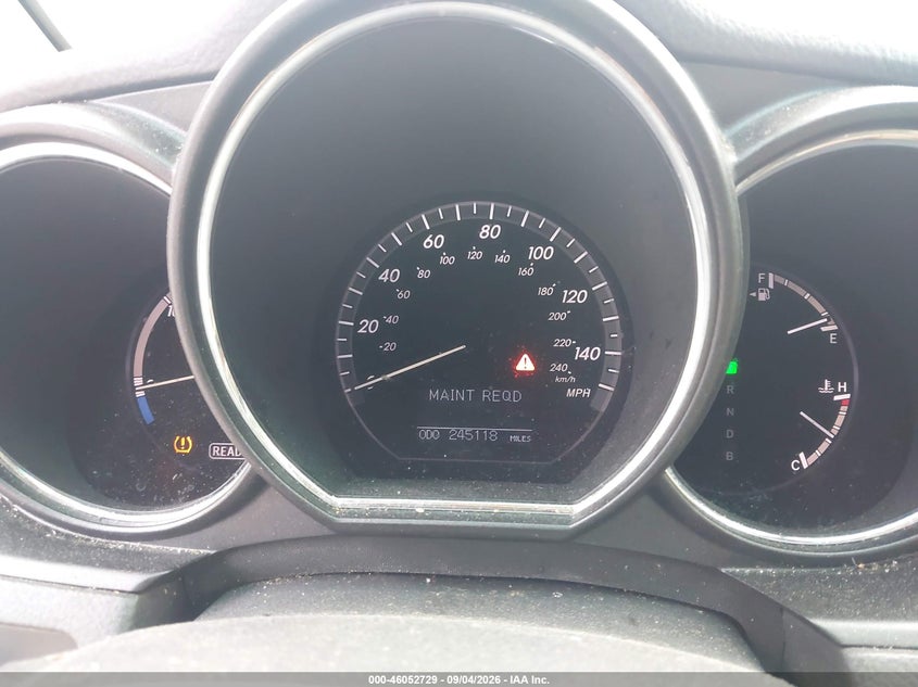 2008 LEXUS RX 400H auction photo 7