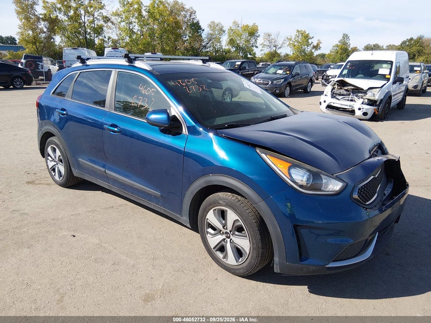 Vin: kndcb3lcxj5210558, lot: 46552253, kia niro lx 2018 img_1