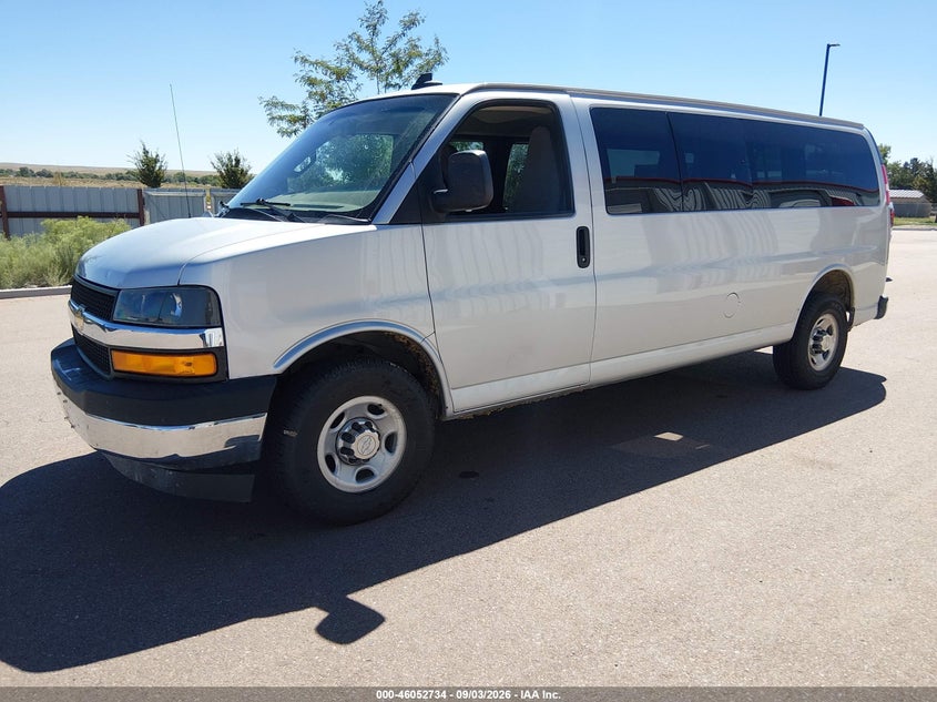 Vin: 1gazgpfg1j1299518, lot: 46552255, chevrolet express 3500 lt 20182