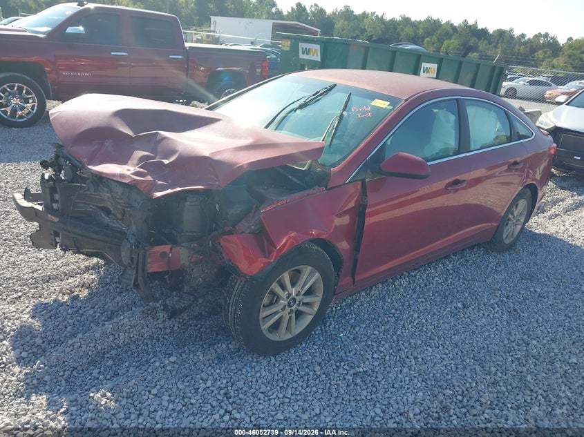 Vin: 5npe24af2gh271231, lot: 46552260, hyundai sonata se 20162