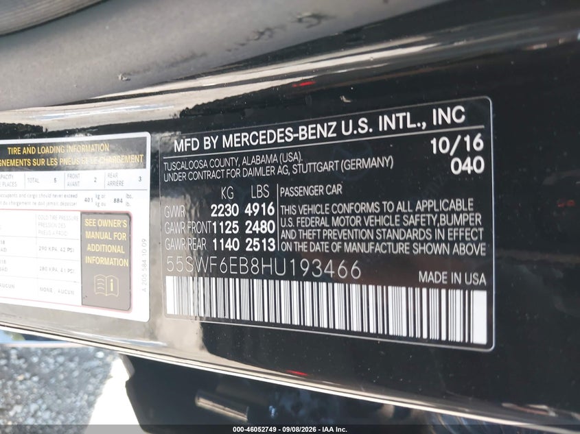 MERCEDES-BENZ AMG C 43 - zdjęcie 9