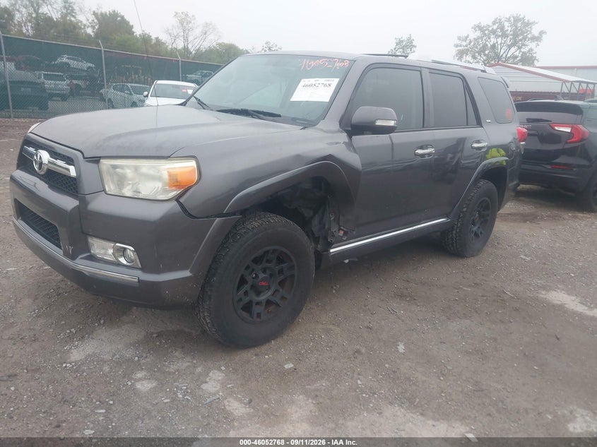 Vin: jtebu5jr5b5073289, lot: 46552289, toyota 4runner sr5 v6 20112