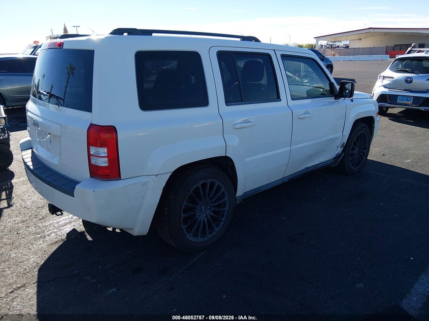 Vin: 1j4nf2gb2ad535424, lot: 46552308, jeep patriot sport 20104
