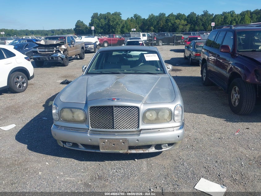 BENTLEY ARNAGE 2000 VIN SCBLC31E9YCX04808