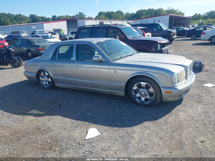 BENTLEY ARNAGE 2000 VIN SCBLC31E9YCX04808