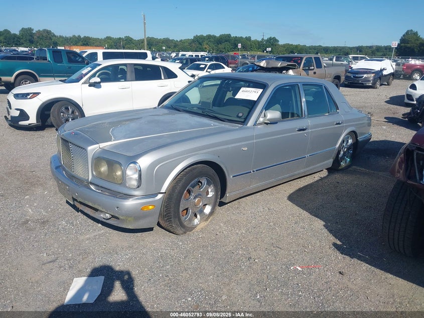 BENTLEY ARNAGE 2000 VIN SCBLC31E9YCX04808