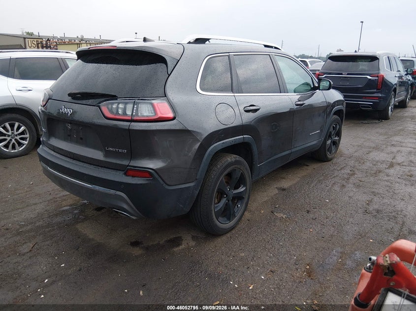 Vin: 1c4pjmdxxkd402209, lot: 46552316, jeep cherokee limited 4x4 20194