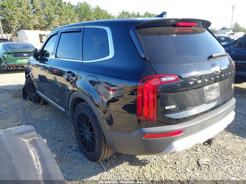 Vin: 5xyp2dhc3lg008526, lot: 46552384, kia telluride lx 20203