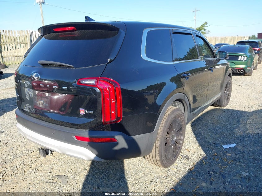 Vin: 5xyp2dhc3lg008526, lot: 46552384, kia telluride lx 20204