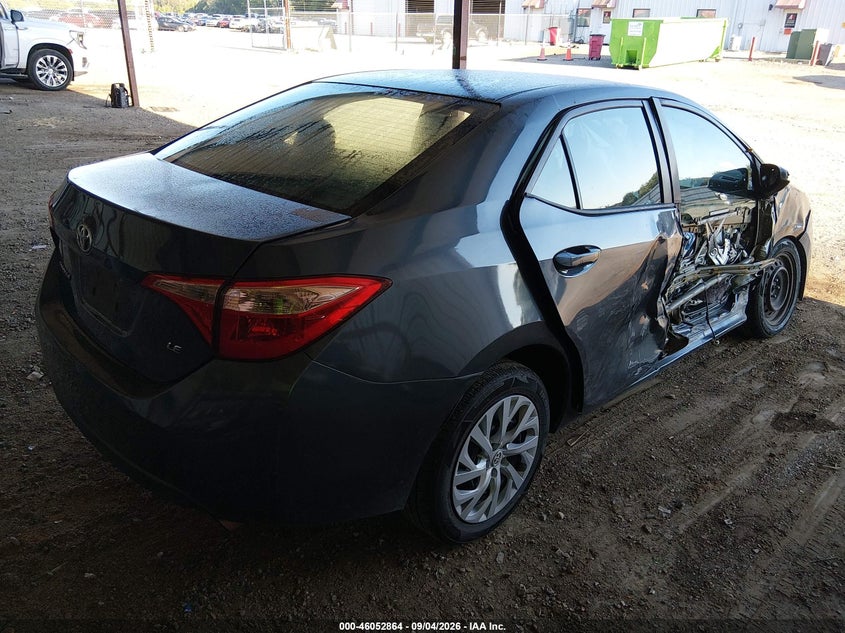 Vin: 2t1burhe9hc902651, lot: 46552385, toyota corolla le 20174