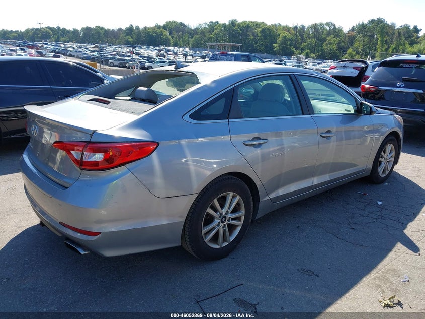2017 HYUNDAI SONATA auction photo 4