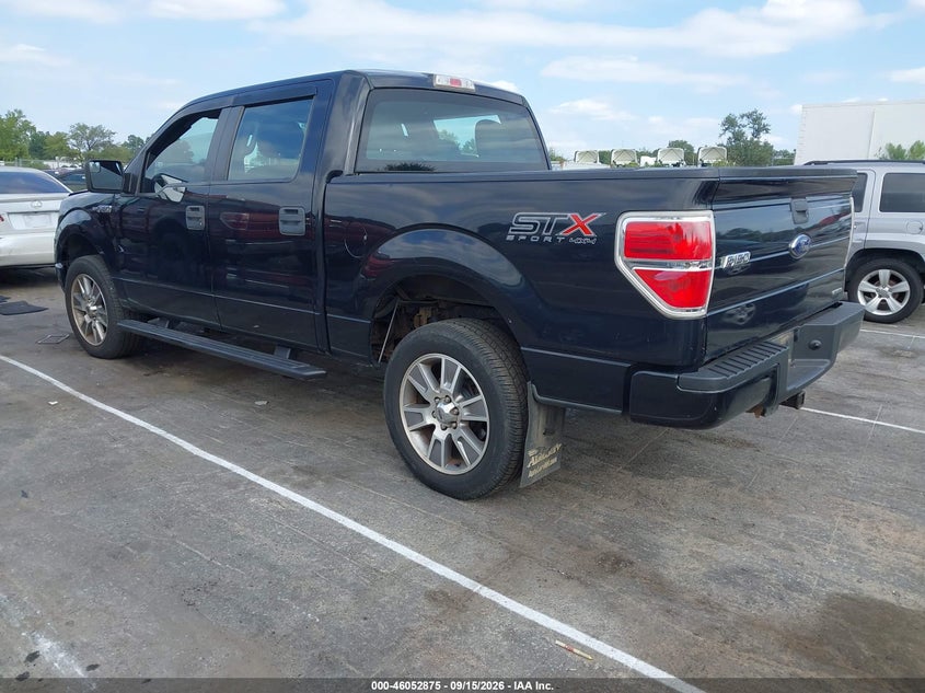 Vin: 1ftfw1ef0efd02095, lot: 46552396, ford f-150 stx 20143