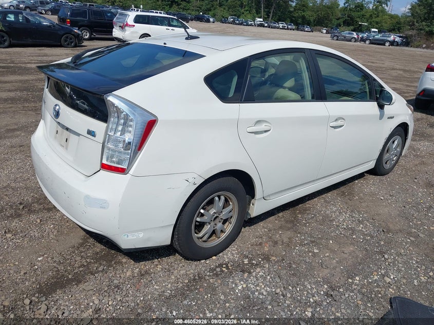 2010 TOYOTA PRIUS auction photo 4