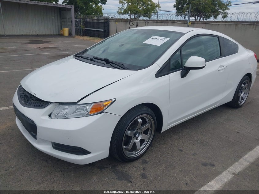 2012 HONDA CIVIC COUPE 1.8L I-4 VVT, REGULAR , 140HP