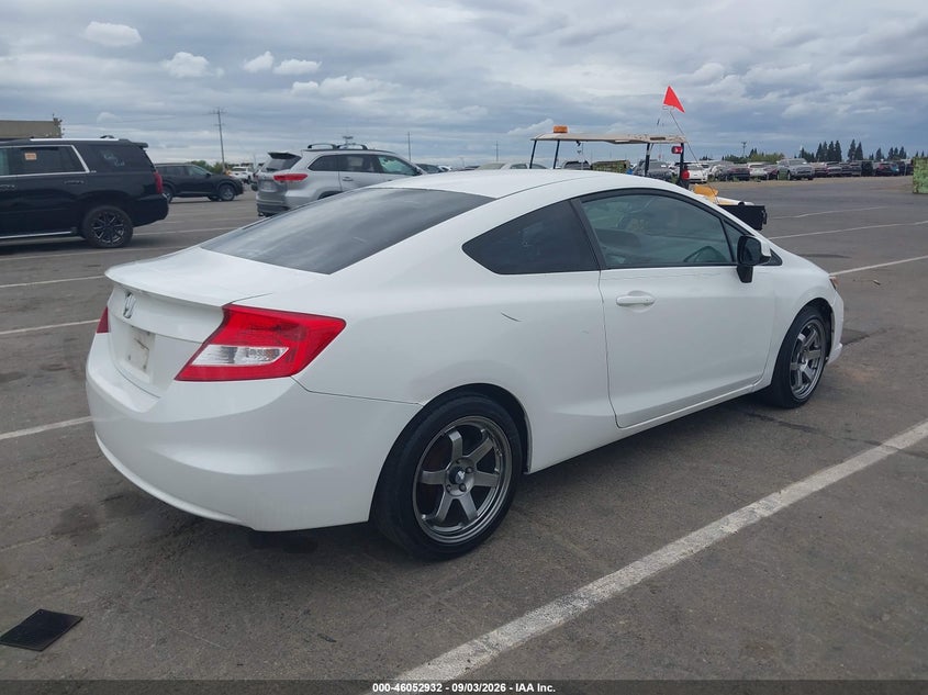 Vin: 2hgfg3b5xch502192, lot: 46552453, honda civic lx 20124