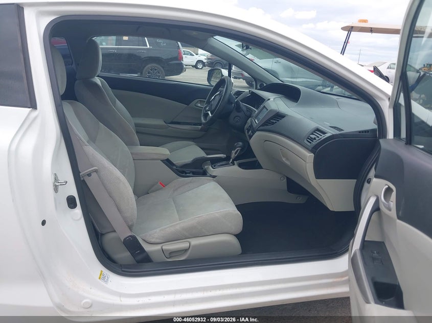2012 HONDA CIVIC COUPE 1.8L I-4 VVT, REGULAR , 140HP