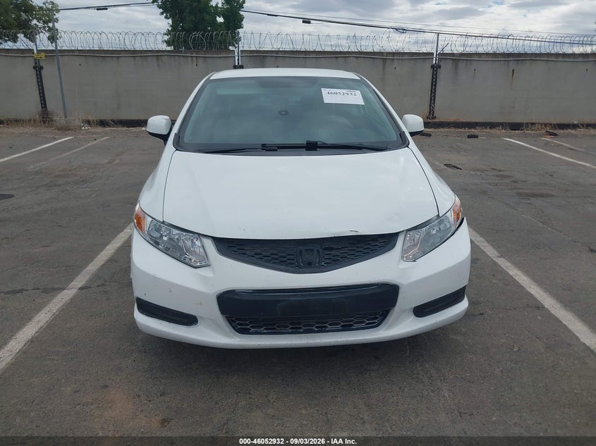 2012 HONDA CIVIC COUPE 1.8L I-4 VVT, REGULAR , 140HP