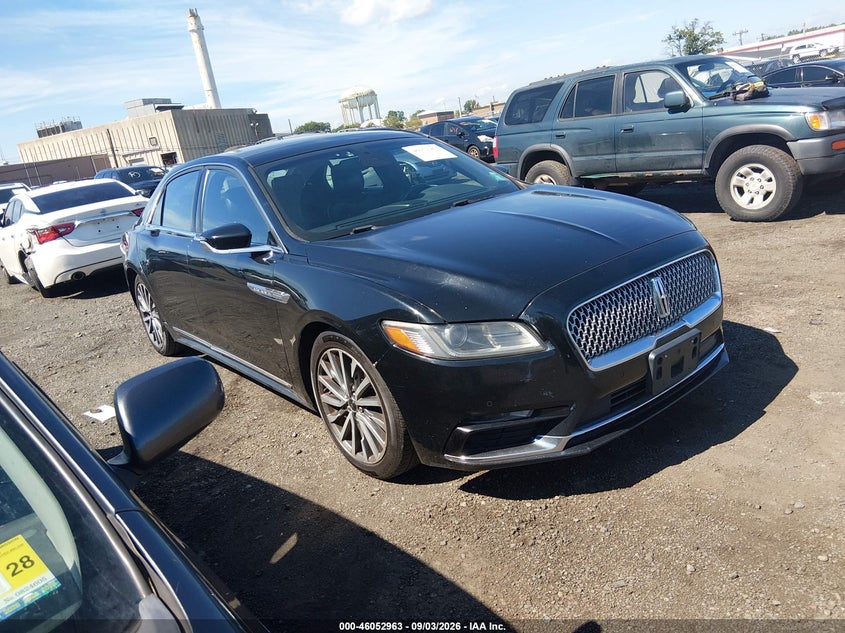 2017 LINCOLN CONTINENTAL auction photo 1