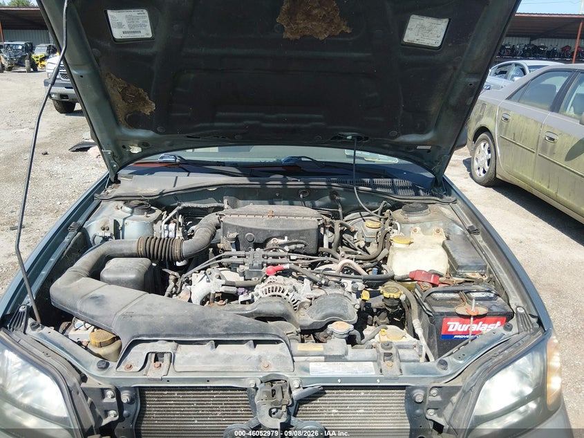 SUBARU OUTBACK 2002 VIN 4S3BH675227651940