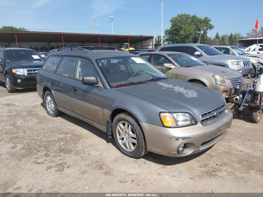 SUBARU OUTBACK 2002 VIN 4S3BH675227651940