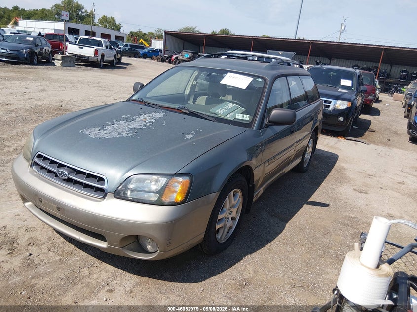 SUBARU OUTBACK 2002 VIN 4S3BH675227651940