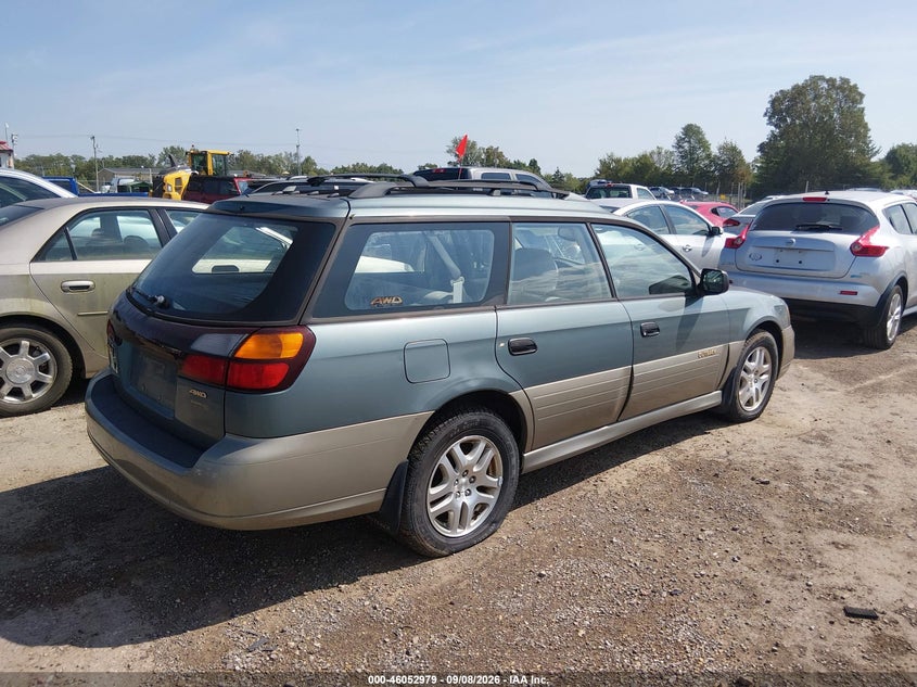 SUBARU OUTBACK 2002 VIN 4S3BH675227651940