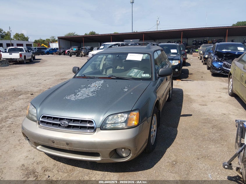 SUBARU OUTBACK 2002 VIN 4S3BH675227651940