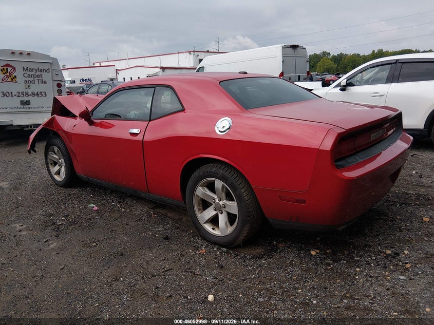 Vin: 2c3cdyag8dh581541, lot: 46552519, dodge challenger sxt 20133