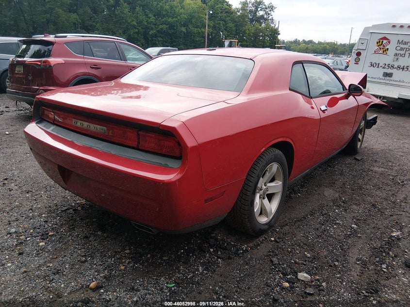 Vin: 2c3cdyag8dh581541, lot: 46552519, dodge challenger sxt 20134