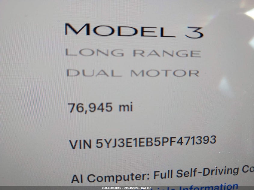 Фото 15 - TESLA MODEL 3