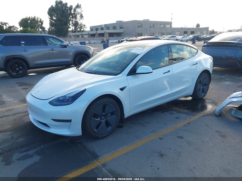 Vin: 5yj3e1eb5pf471393, lot: 46552537, tesla model 3 long range dual motor all-wheel drive 20232