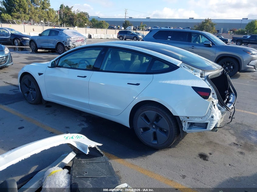 Vin: 5yj3e1eb5pf471393, lot: 46552537, tesla model 3 long range dual motor all-wheel drive 20233