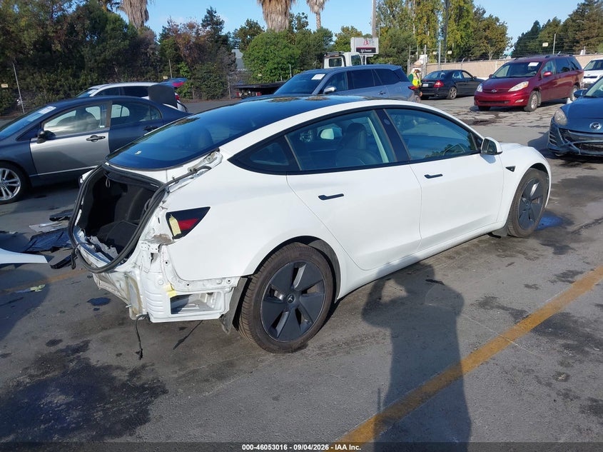 Vin: 5yj3e1eb5pf471393, lot: 46552537, tesla model 3 long range dual motor all-wheel drive 20234