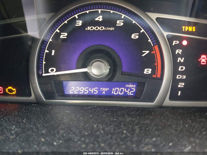 2009 HONDA CIVIC auction photo 7
