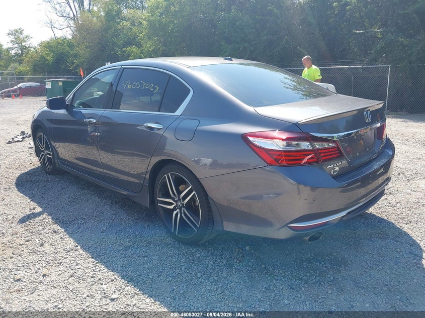 Vin: 1hgcr3f90ha023456, lot: 46552548, honda accord touring v6 20173