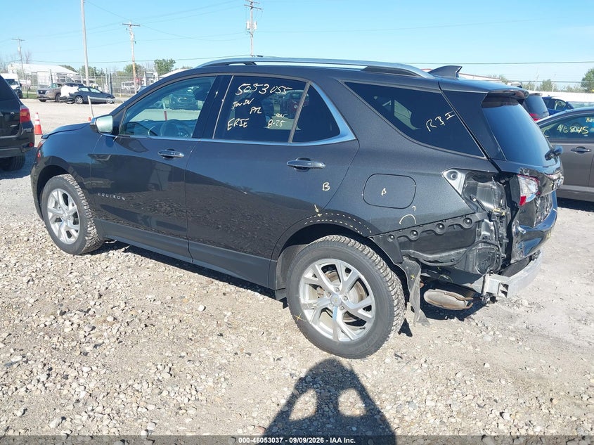 Vin: 2gnaxvev1j6166528, lot: 46552558, chevrolet equinox premier 20183